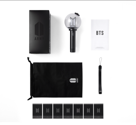 BTS OFFICIAL LIGHTSTICK ARMY BOMB VERSION 4 - FAST ETA